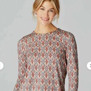 J. Jill Luxe Supima Shirt Sz. S